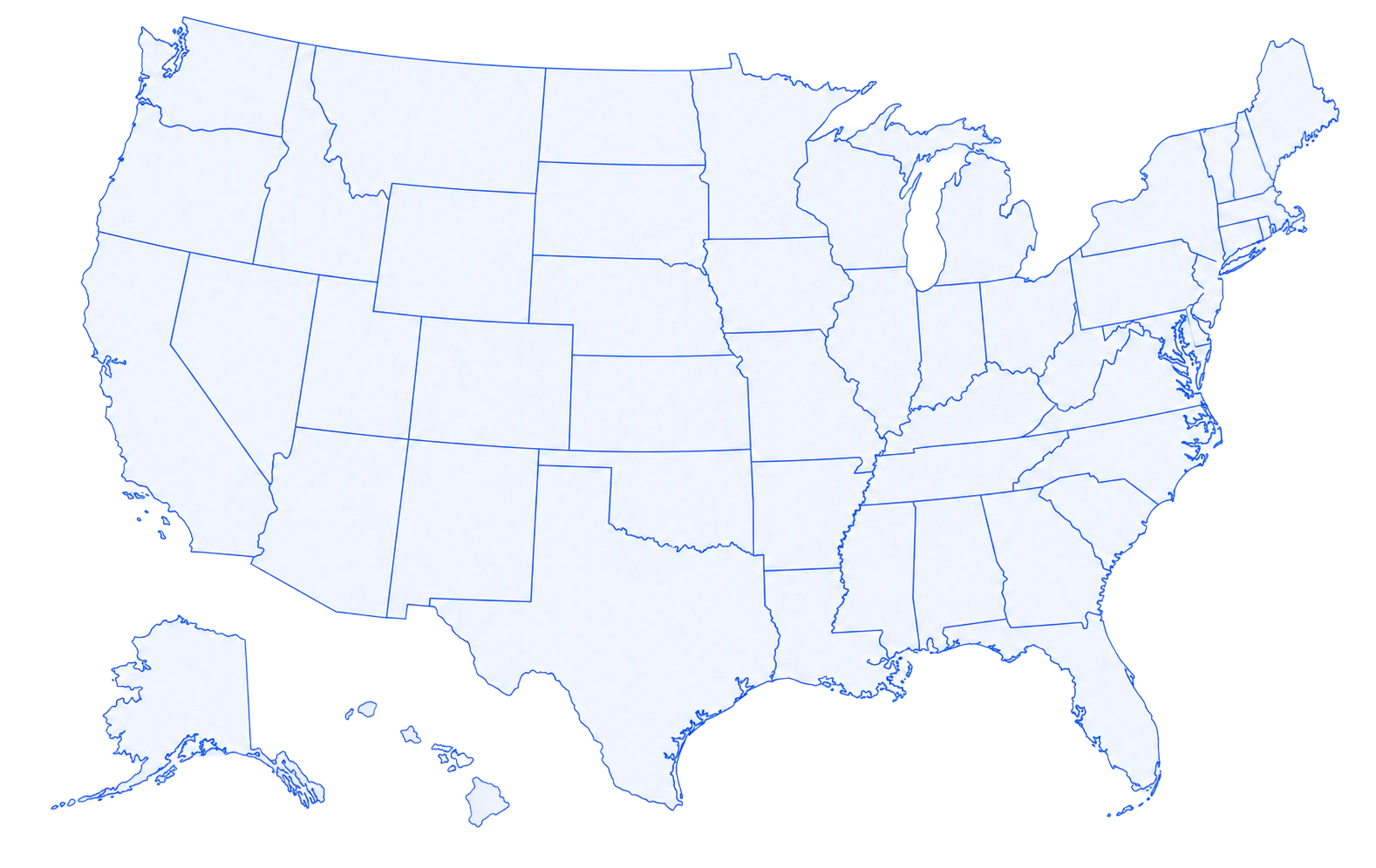 US data center market map